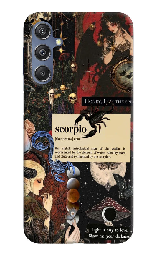 Scorpio Zodiac Samsung M34 5G/F34 5G Hard Case Back Cover by Casekaro
