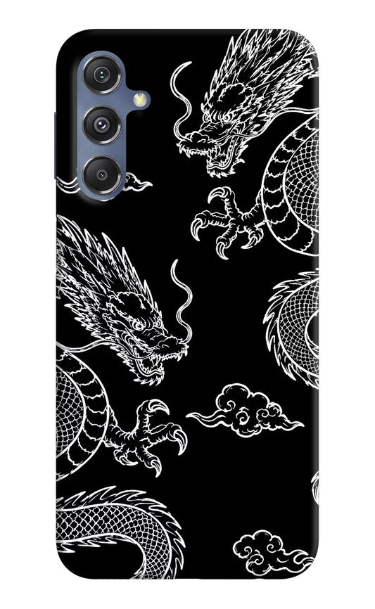 Twin Dragons Samsung M34 5G/F34 5G Hard Case Back Cover by Casekaro