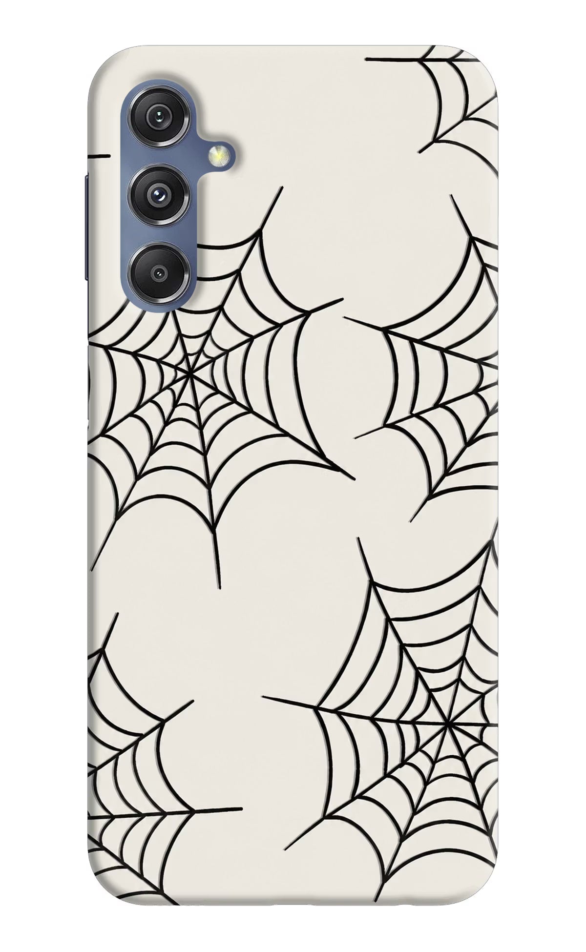 Spider Web Samsung M34 5G/F34 5G Hard Case Back Cover by Casekaro