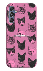 Pink Cats Samsung M34 5G/F34 5G Hard Case Back Cover by Casekaro