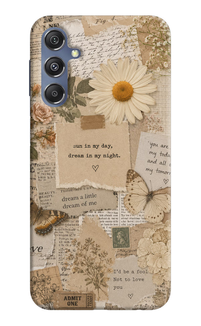 Vintage case Samsung M34 5G/F34 5G Hard Case Back Cover by Casekaro