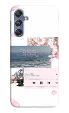 Wave to earth Samsung M34 5G/F34 5G Hard Case Back Cover by Casekaro