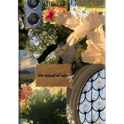 Rain Samsung M34 5G/F34 5G Hard Case Back Cover by Casekaro