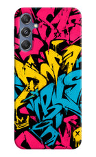 Graffiti Vibe Samsung M34 5G/F34 5G Hard Case Back Cover by Casekaro