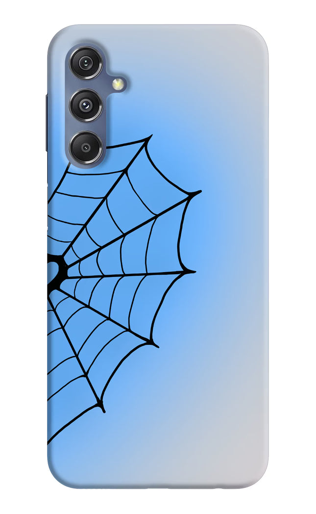 Blue Web Samsung M34 5G/F34 5G Hard Case Back Cover by Casekaro