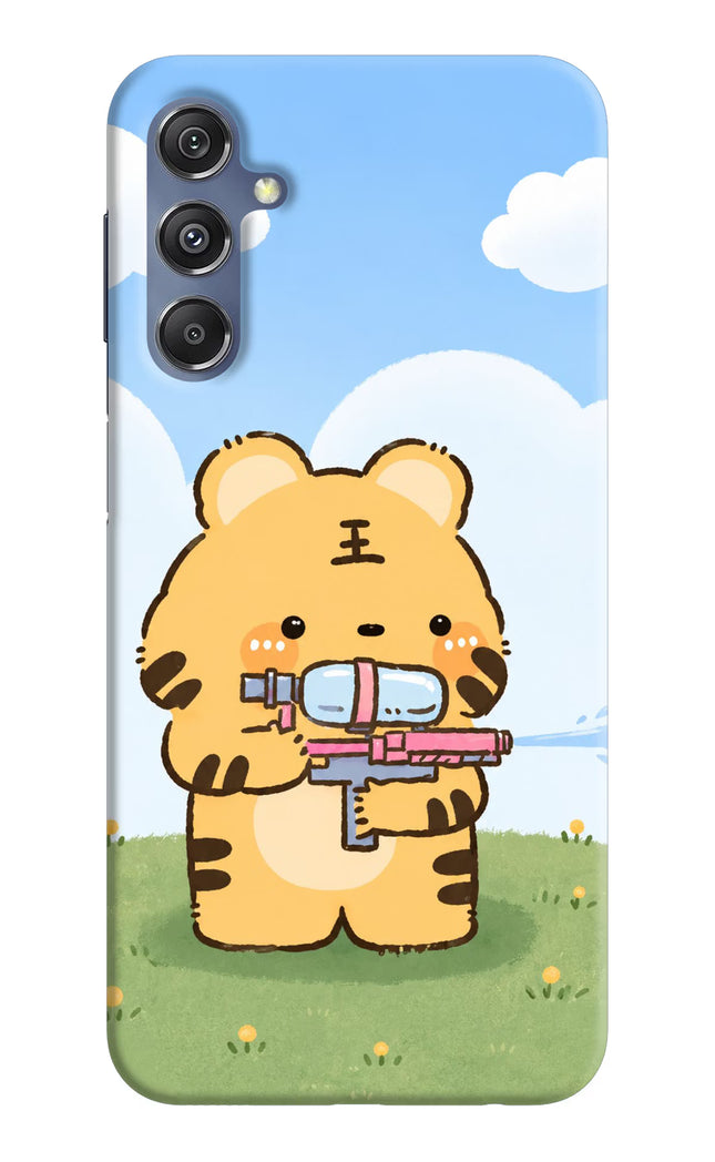 Tiger Treat Samsung M34 5G/F34 5G Hard Case Back Cover by Casekaro