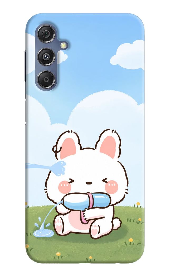 Bunny Treat Samsung M34 5G/F34 5G Hard Case Back Cover by Casekaro