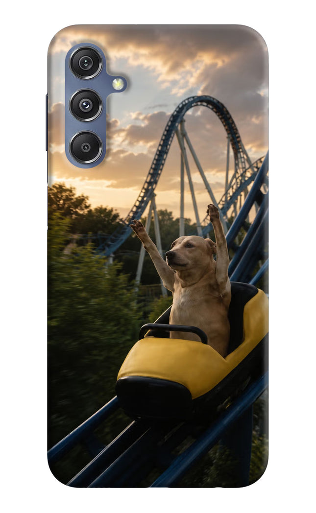 Rollercoaster Dog Samsung M34 5G/F34 5G Hard Case Back Cover by Casekaro