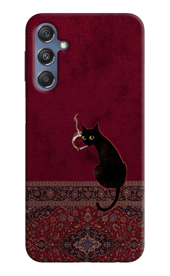 Midnight Cat Samsung M34 5G/F34 5G Hard Case Back Cover by Casekaro