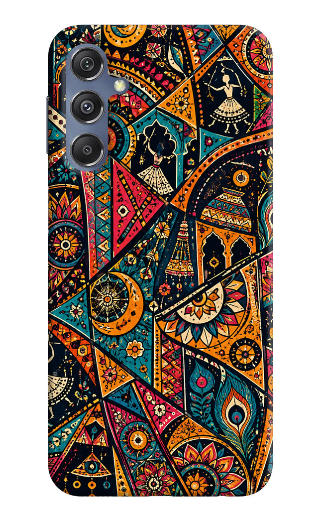 Folk Print Samsung M34 5G/F34 5G Hard Case Back Cover by Casekaro