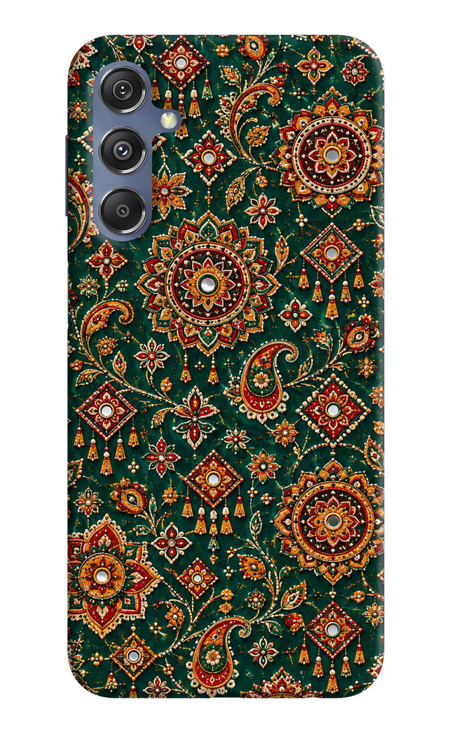 Green Pataka Samsung M34 5G/F34 5G Hard Case Back Cover by Casekaro