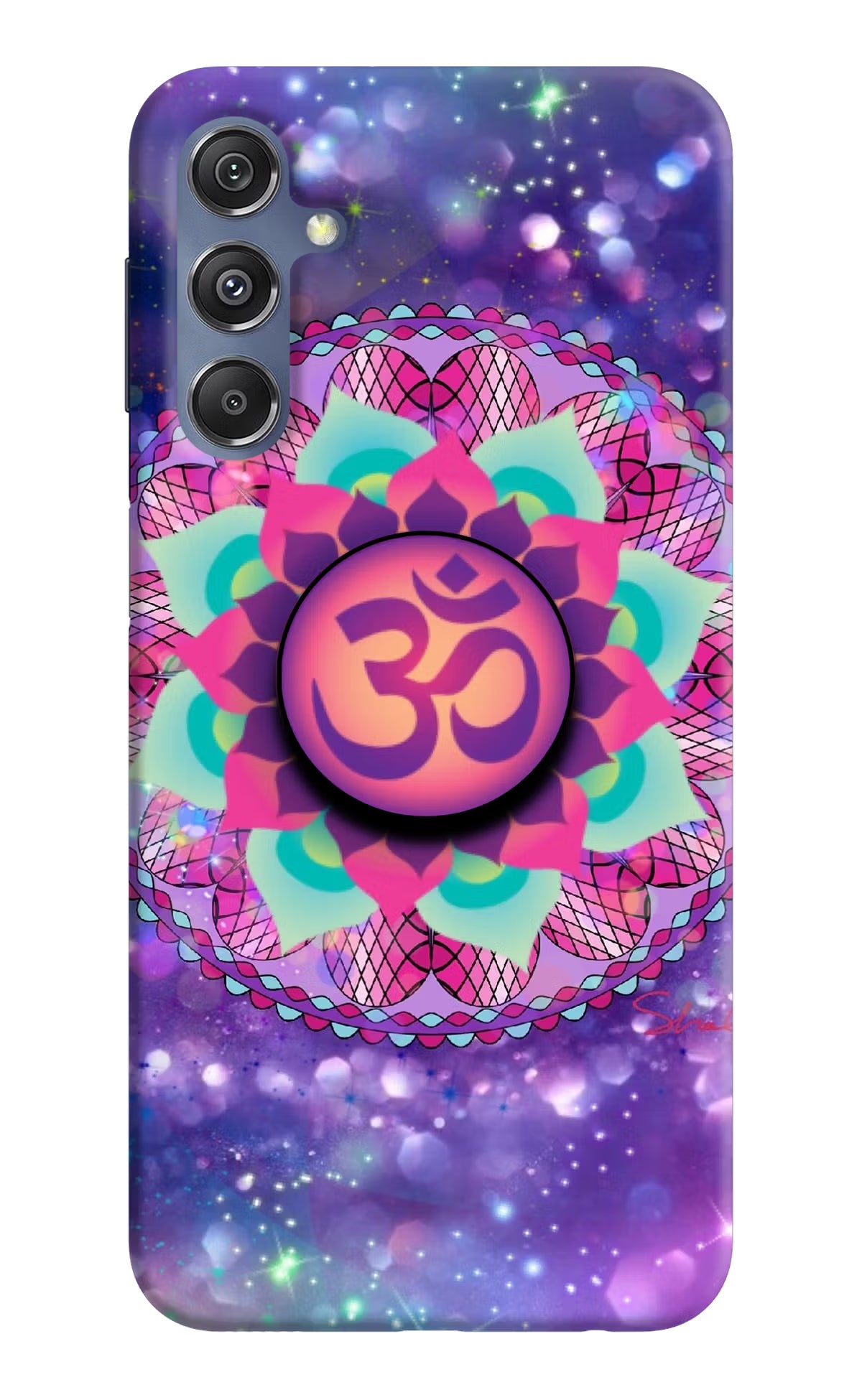 Om Purple Samsung M34 5G/F34 5G Pop Case by Casekaro