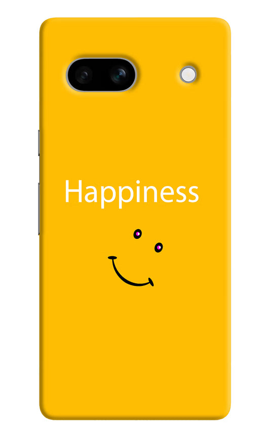 Happiness With Smiley Google Pixel 7A Hard Case Back Cover by Casekaro