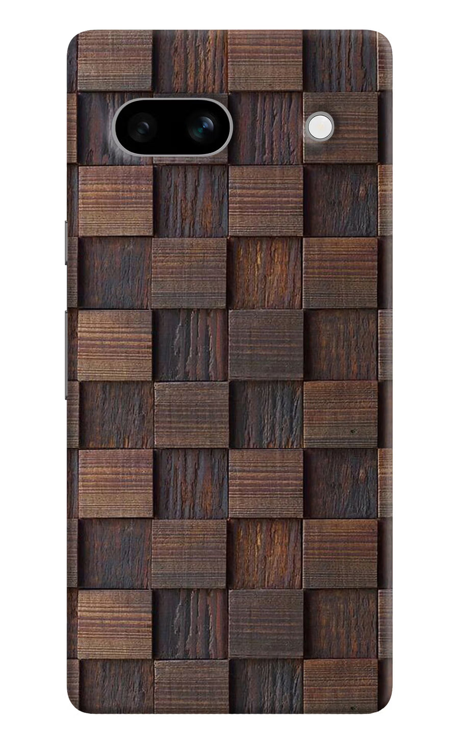Wooden Cube Design Google Pixel 7A Back Cover, Hard case