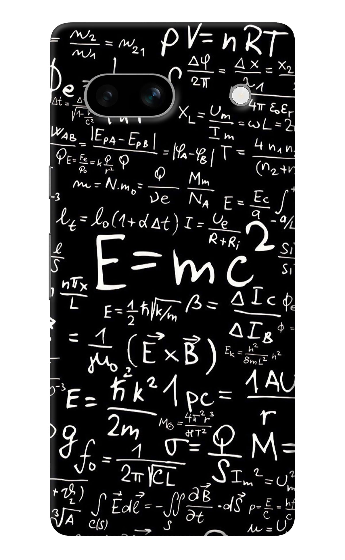 Physics Albert Einstein Formula Google Pixel 7A Back Cover