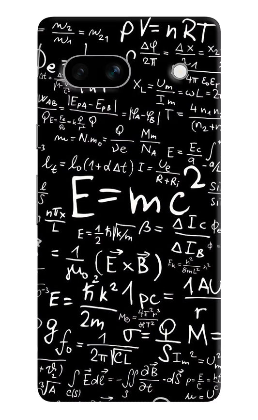 Physics Formula Google Pixel 7A Hard Case Back Cover by Casekaro
