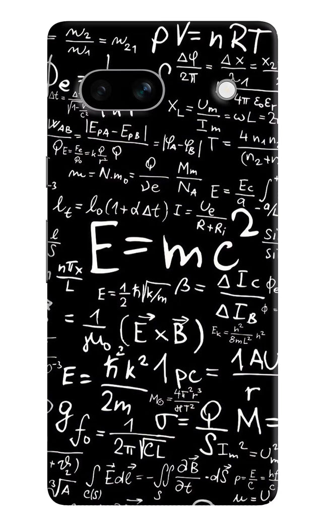 Physics Formula Google Pixel 7A Hard Case Back Cover by Casekaro