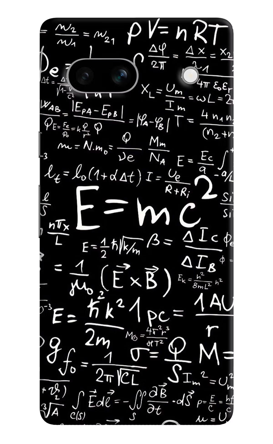 Physics Formula Google Pixel 7A Back Cover, Hard case