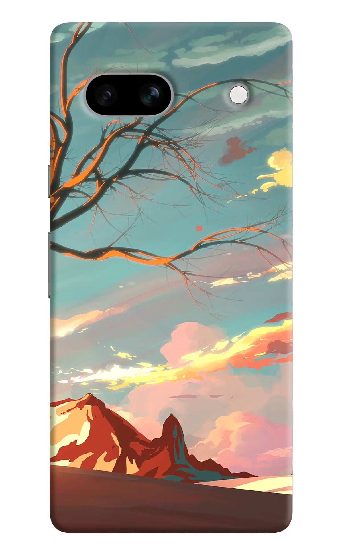 Scenery Google Pixel 7A Hard Case Back Cover by Casekaro
