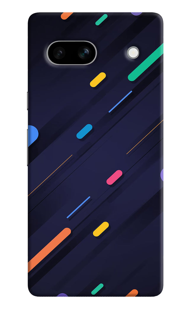 Abstract Design Google Pixel 7A Hard Case Back Cover by Casekaro