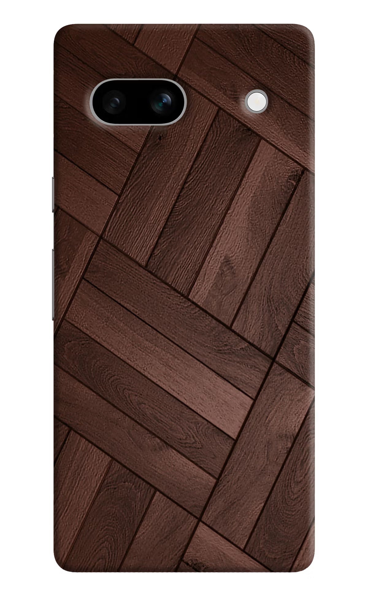 Wooden Texture Design Google Pixel 7A Hard Case Back Cover by Casekaro