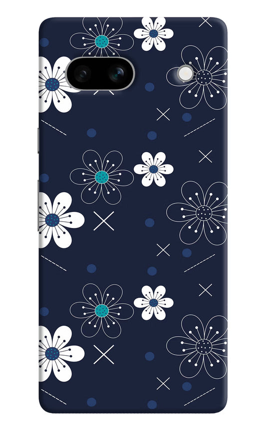 Flowers Google Pixel 7A Hard Case Back Cover by Casekaro