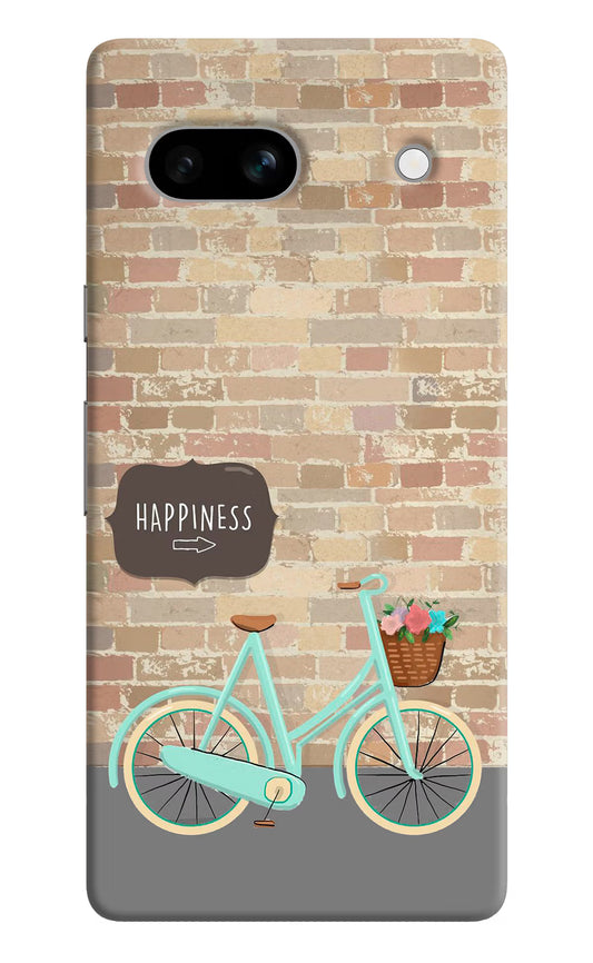 Happiness Artwork Google Pixel 7A Hard Case Back Cover by Casekaro