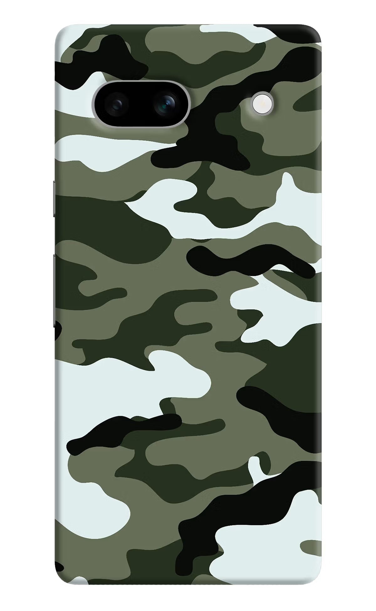 Camouflage Google Pixel 7A Hard Case Back Cover by Casekaro