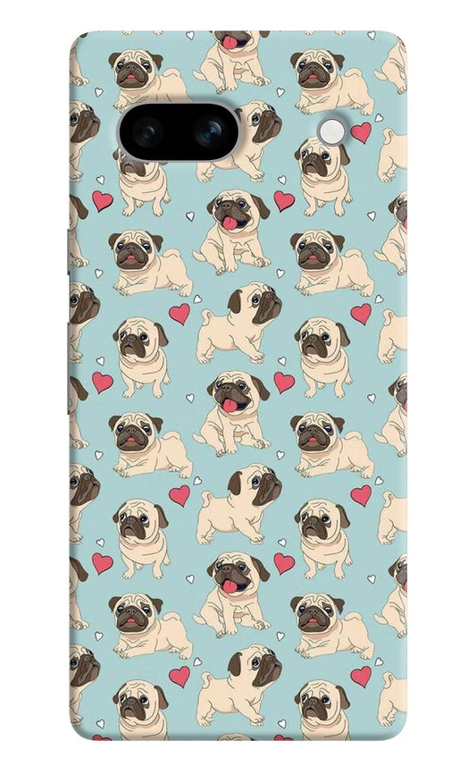 Pug Dog Google Pixel 7A Hard Case Back Cover by Casekaro