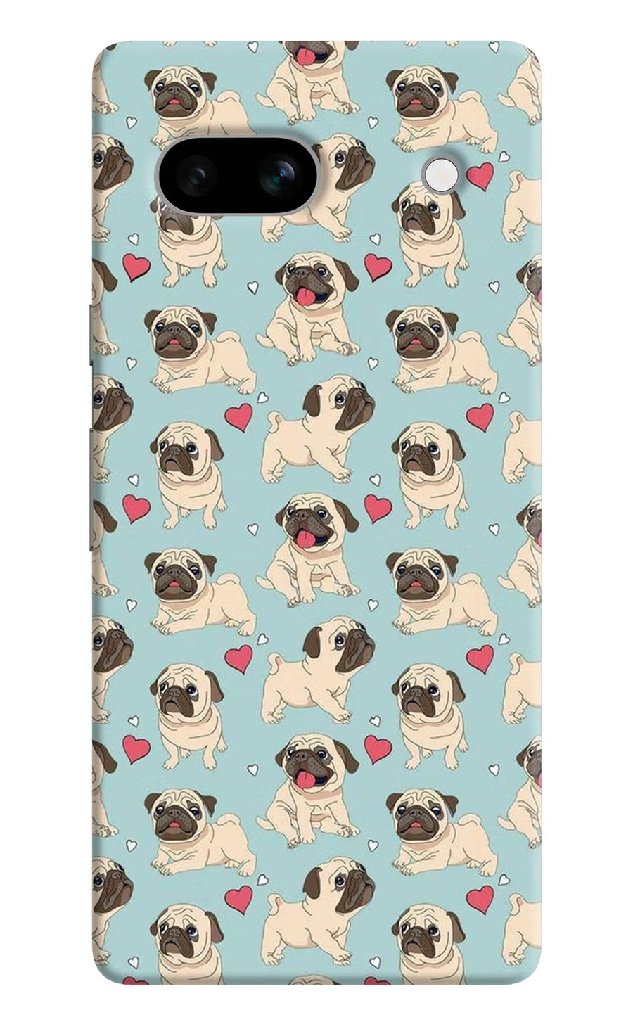 Pug Dog Google Pixel 7A Back Cover, Hard case
