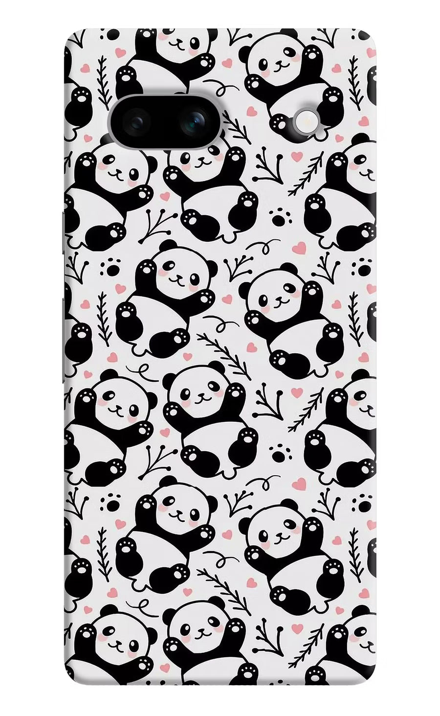 Cute Panda Google Pixel 7A Back Cover, Hard case