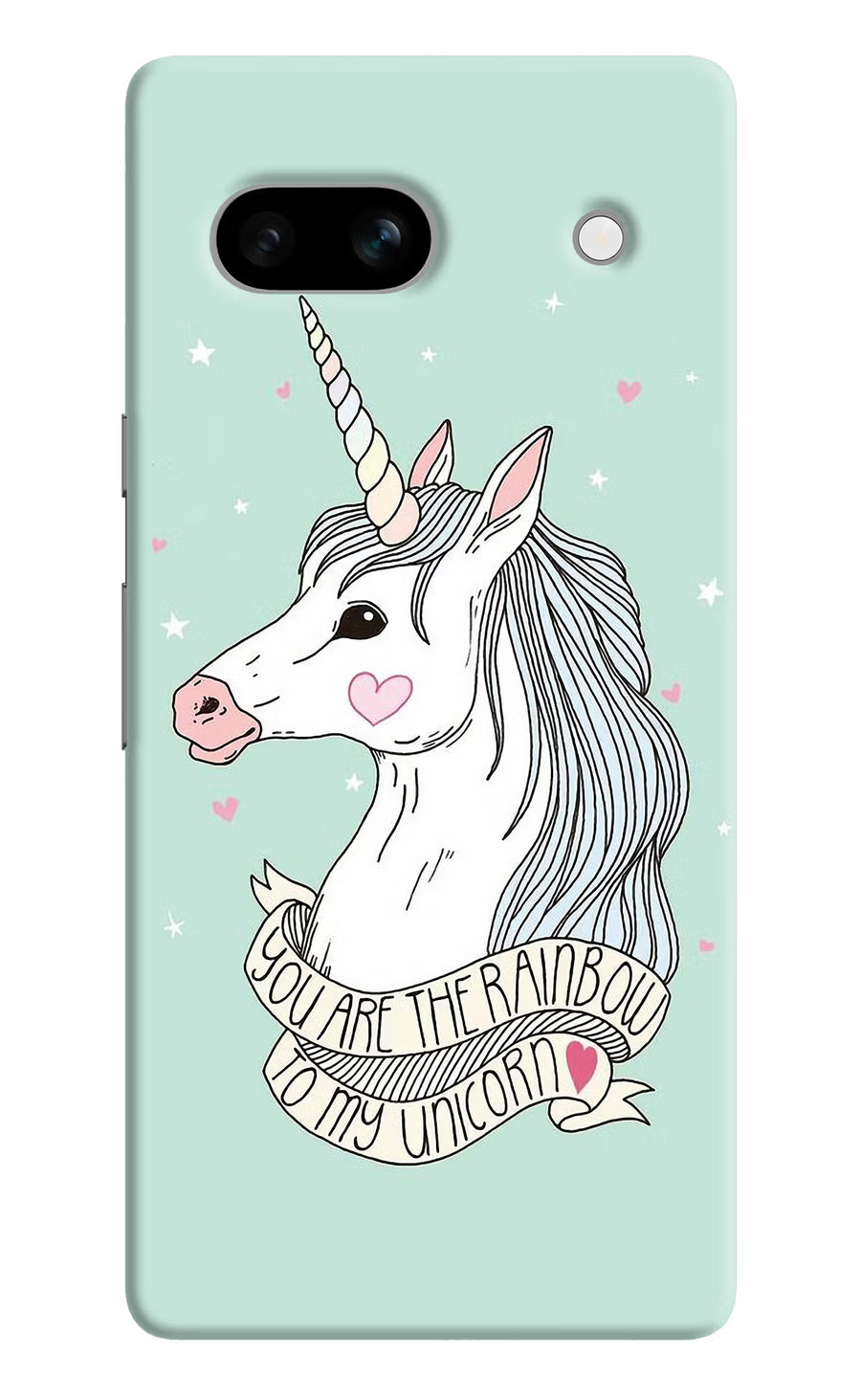 Unicorn Wallpaper Google Pixel 7A Back Cover, Hard case