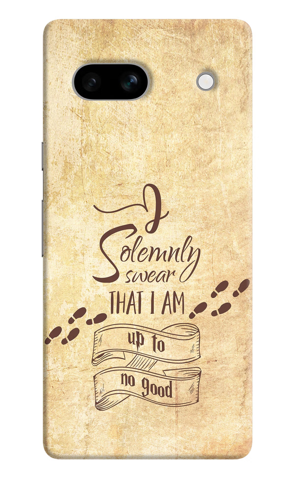 I Solemnly swear that i up to no good Google Pixel 7A Hard Case Back Cover by Casekaro