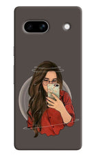 Selfie Queen Google Pixel 7A Hard Case Back Cover by Casekaro