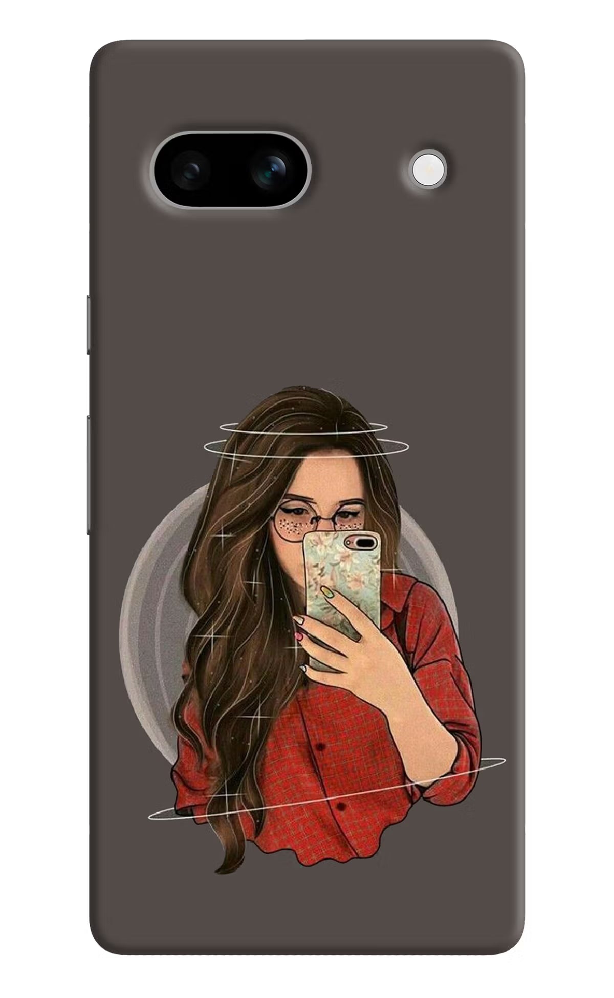 Selfie Queen Google Pixel 7A Hard Case Back Cover by Casekaro
