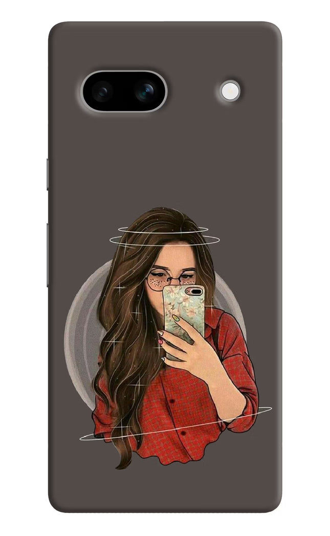 Selfie Queen Google Pixel 7A Hard Case Back Cover by Casekaro
