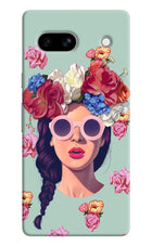Pretty Girl Google Pixel 7A Hard Case Back Cover by Casekaro