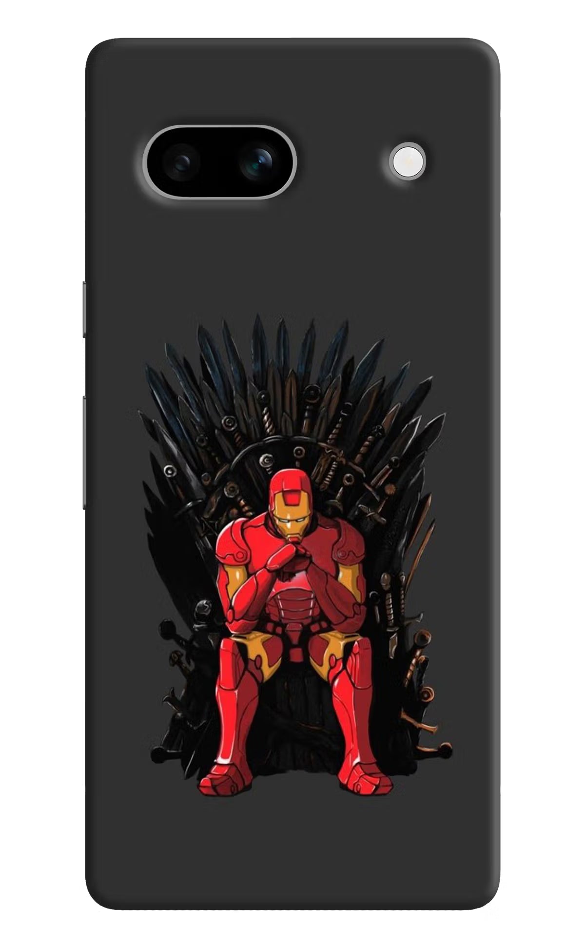 Ironman Throne Google Pixel 7A Hard Case Back Cover by Casekaro