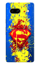 Superman logo Google Pixel 7A Hard Case Back Cover by Casekaro