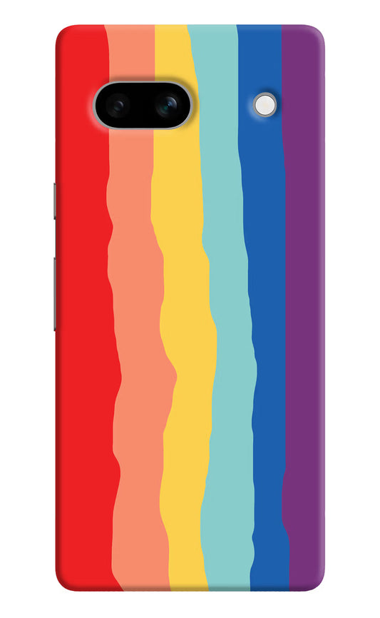 Rainbow Google Pixel 7A Hard Case Back Cover by Casekaro