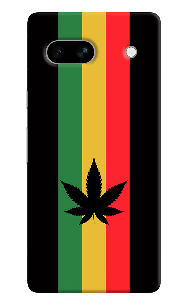 Weed Flag Google Pixel 7A Hard Case Back Cover by Casekaro