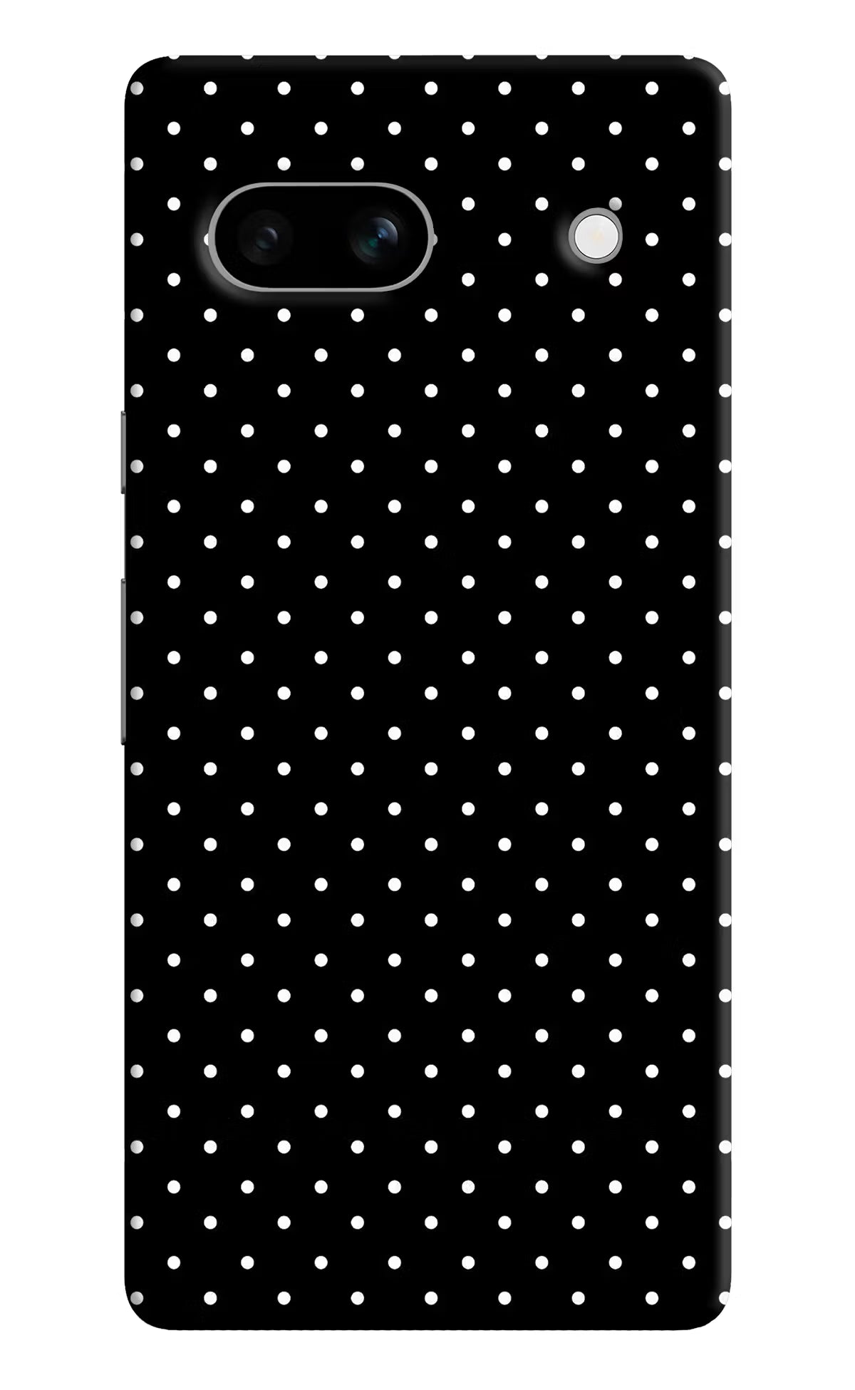 White Dots Google Pixel 7A Hard Case Back Cover by Casekaro