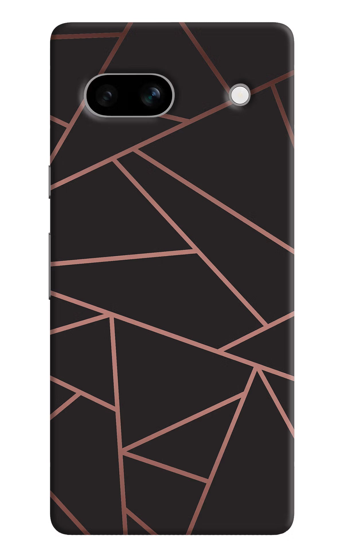 Geometric Pattern Google Pixel 7A Hard Case Back Cover by Casekaro