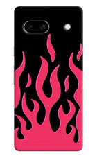 Fire Flames Google Pixel 7A Hard Case Back Cover by Casekaro