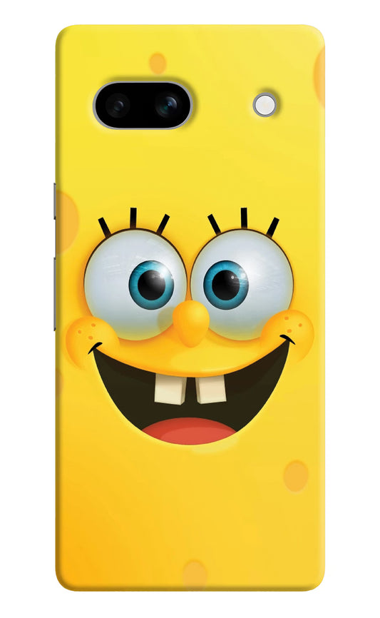 Sponge 1 Google Pixel 7A Hard Case Back Cover by Casekaro