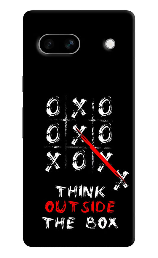 Think out of the BOX Google Pixel 7A Hard Case Back Cover by Casekaro