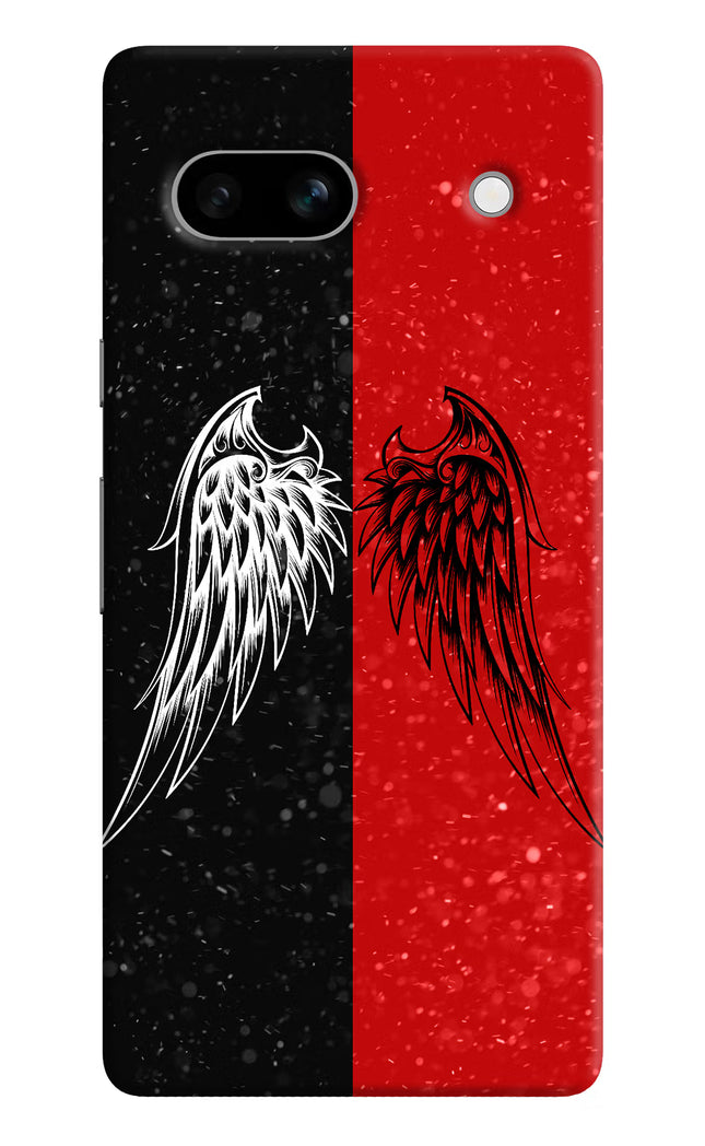 Wings Google Pixel 7A Hard Case Back Cover by Casekaro