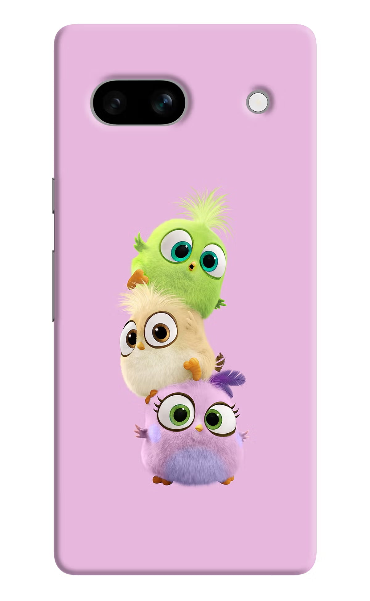 Cute Little Birds Google Pixel 7A Hard Case Back Cover by Casekaro