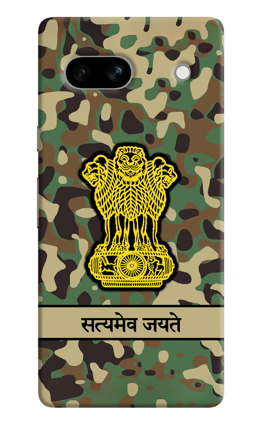 Satyamev Jayate Army Google Pixel 7A Hard Case Back Cover by Casekaro