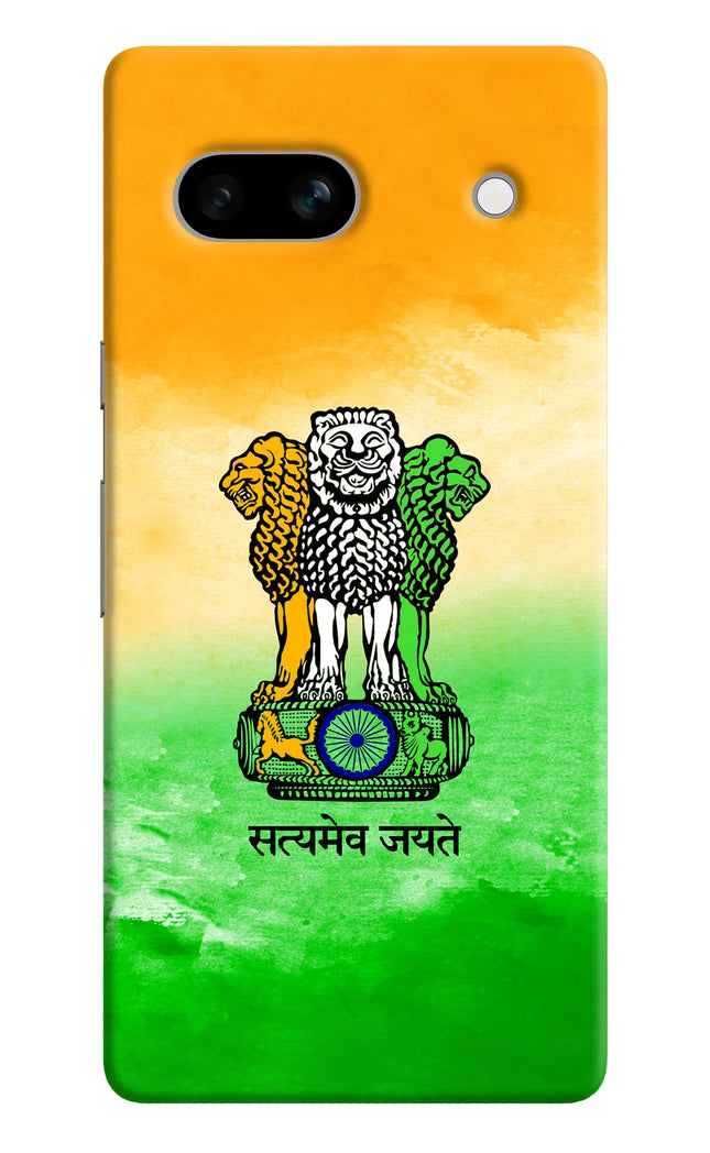 Satyamev Jayate Flag Google Pixel 7A Hard Case Back Cover by Casekaro